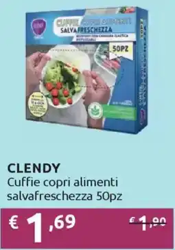 Ipersoap CLENDY Cuffie copri alimenti salvafreschezza 50pz offerta