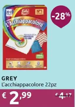Ipersoap GREY L'acchiappacolore 22pz offerta