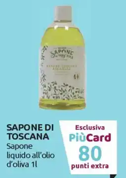 Ipersoap SAPONE DI TOSCANA Sapone liquido all'olio d'oliva offerta