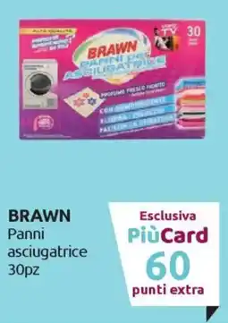 Ipersoap BRAWN Panni asciugatrice 30pz offerta