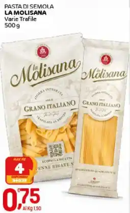 Crai Pasta di semola LA MOLISANA offerta