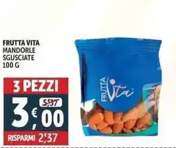 Deco Supermercati Frutta vita mandorle sgusciate offerta