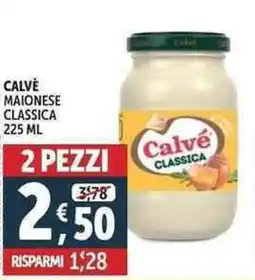 Deco Supermercati Calve maionese classica offerta