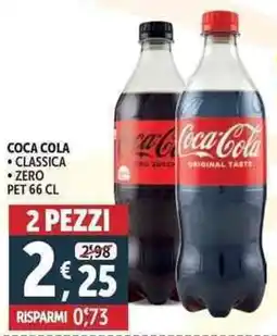 Deco Supermercati Coca cola classica zero pet offerta