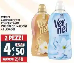 Deco Supermercati Vernel ammorbidente concentrato offerta