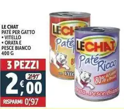 Deco Supermercati Le chat patè per gatto offerta