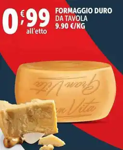 Deco Supermercati Formaggio duro da tavola offerta