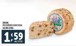 Deco Supermercati Sifor pecorino fantasia offerta