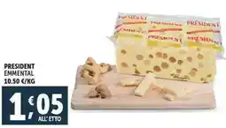 Deco Supermercati President emmental offerta