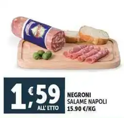 Deco Supermercati Negroni salame napoli offerta