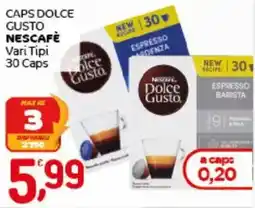 Crai Caps dolce gusto NESCAFEÈ offerta