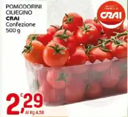 Crai Pomodorini ciliegino Confezione CRAI offerta