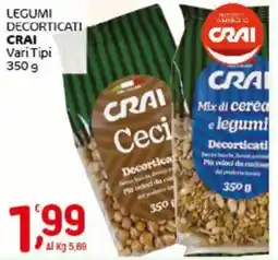 Crai Legumi decorticati CRAI offerta