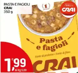 Crai Pasta e fagioli CRAI offerta