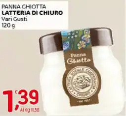 Crai Panna ghiotta LATTERIA DI CHIURO offerta