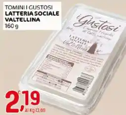 Crai Tomini i gustosi LATTERIA SOCIALE VALTELLINA offerta