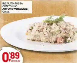 Crai Insalata russa con tonno ARTURO VOGLIAZZI offerta