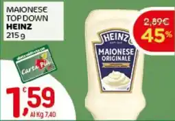 Crai Maionese top down HEINZ offerta