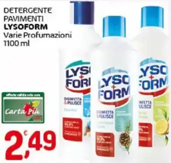 Crai Detergente pavimenti LYSOFORM offerta