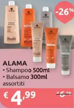 Ipersoap ALAMA Shampoo Balsamo offerta