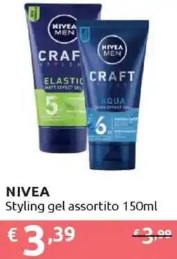 Ipersoap NIVEA Styling gel assortito offerta