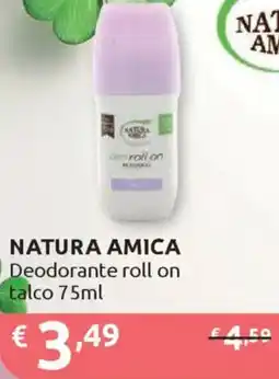 Ipersoap NATURA AMICA Deodorante roll on talco offerta