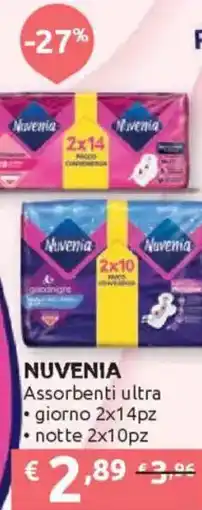Ipersoap NUVENIA Assorbenti ultra offerta