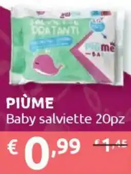 Ipersoap PIÙME Baby salviette offerta