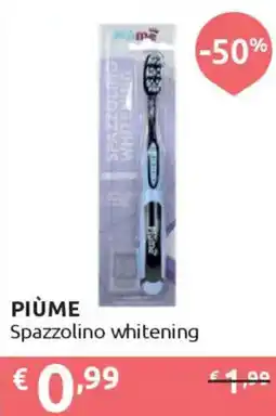 Ipersoap PIÙME Spazzolino whitening offerta