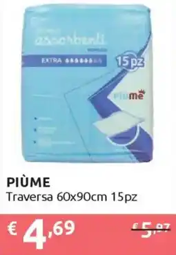 Ipersoap PIÙME Traversa 60x90cm offerta