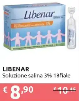 Ipersoap LIBENAR Soluzione salina 3% 18fiale offerta