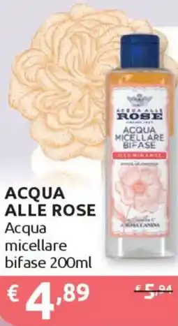 Ipersoap ACQUA ALLE ROSE Acqua micellare bifase offerta