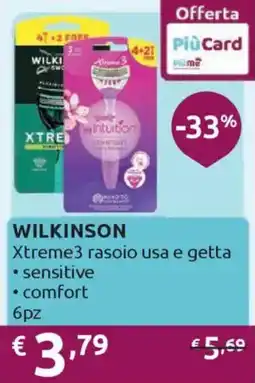 Ipersoap WILKINSON Xtreme3 rasoio usa e getta offerta