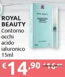 Ipersoap ROYAL BEAUTY Contorno occhi acido ialuronico offerta