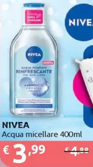 Ipersoap NIVEA Acqua micellare offerta