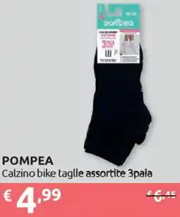 Ipersoap POMPEA Calzino bike taglie assortite 3paia offerta