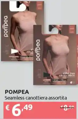Ipersoap POMPEA Seamless canottiera offerta
