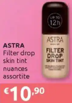 Ipersoap ASTRA Filter drop skin tint nuances offerta