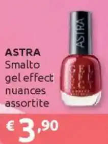 Ipersoap ASTRA Smalto gel effect nuances offerta
