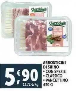 Deco Supermercati Arrosticini di suino offerta