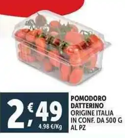 Deco Supermercati Pomodoro datterino in conf. offerta
