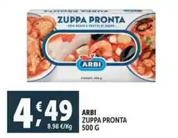 Deco Supermercati Arbi zuppa pronta offerta