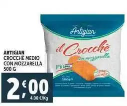 Deco Supermercati Artigian crocchè medio con mozzarella offerta