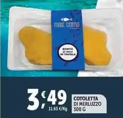 Deco Supermercati Cotoletta di merluzzo offerta