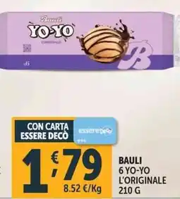 Deco Supermercati Bauli 6 yo-yo l'originale offerta