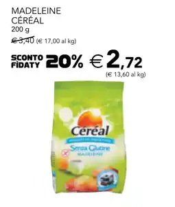 Esselunga Madeleine CÉRÉAL offerta