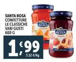 Deco Supermercati Santa rosa confetture le classiche offerta