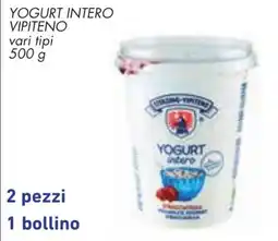 Conad Yogurt intero VIPITENO offerta