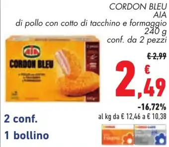 Conad CORDON BLEU ΑΙΑ offerta