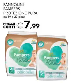 Esselunga Pannolini pampers protezione pura offerta